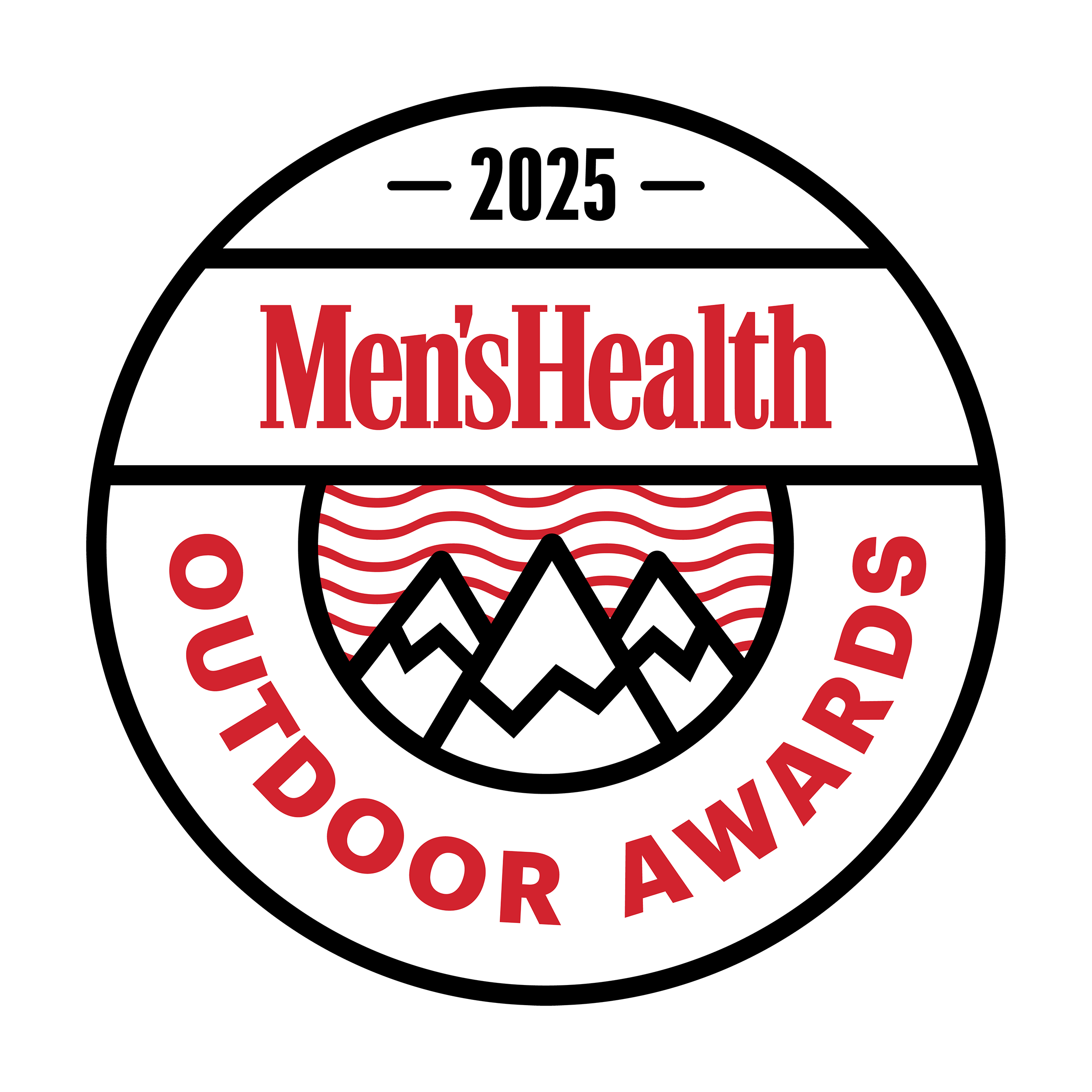icon for men's health outdoor awards for 2025